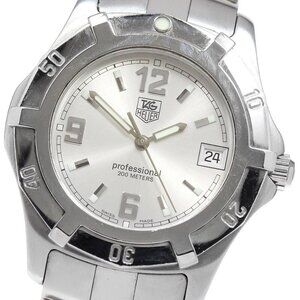 TAG HEUER 2000 Series Exclusive WN111C-0 Date Silver Dial Quartz Men's_842207